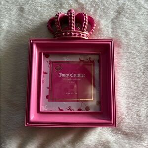 JUICY COUTURE home LOVE JUICY HOME PINK CROWN PICTURE FRAME
